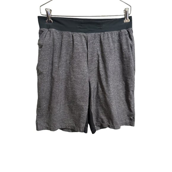 Lululemon Mens Medium THE SHORT linerless Gray Athletic Shorts - Picture 1 of 4